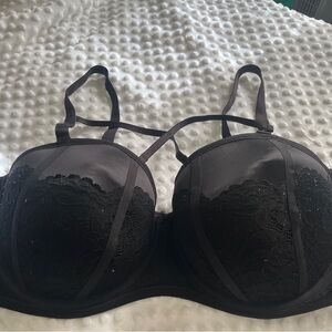 Elegant Black Lace Bra